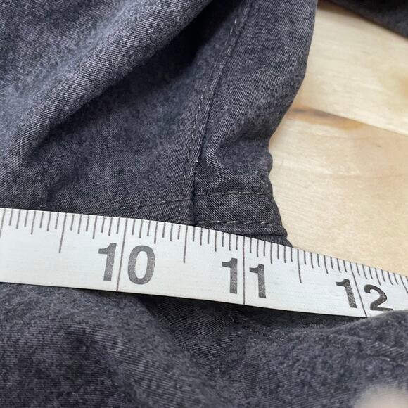 AG Adriano Goldschmied NWT Sueded Sateen Tellis Modern Slim Dark Gray Pant 33x34 - Picture 9 of 10